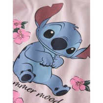 NAME IT T-shirt Ann Stitch Cradle Pink